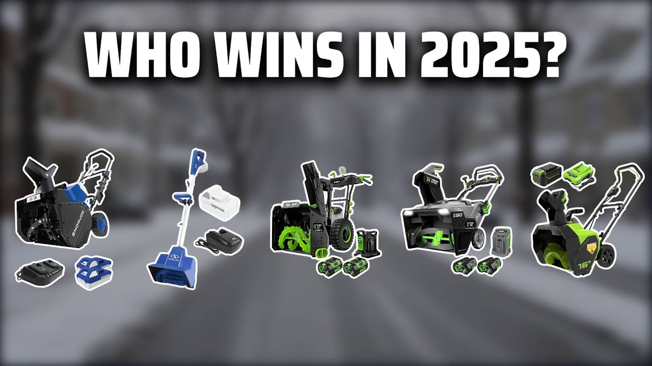 The Top 5 Best Cordless Snow Blower in 2025 - Must Watch Before Buying ...