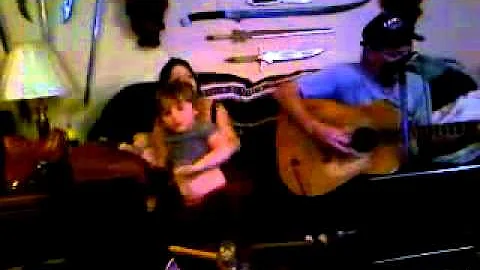 eddie parnell singing to his girls