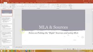 ENG 122 SUMMER 2020: MLA Review