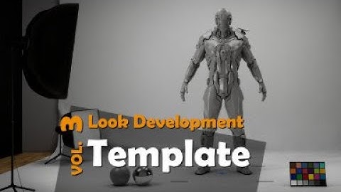 [TRAILER] Look Dev 3 - Renderman Template