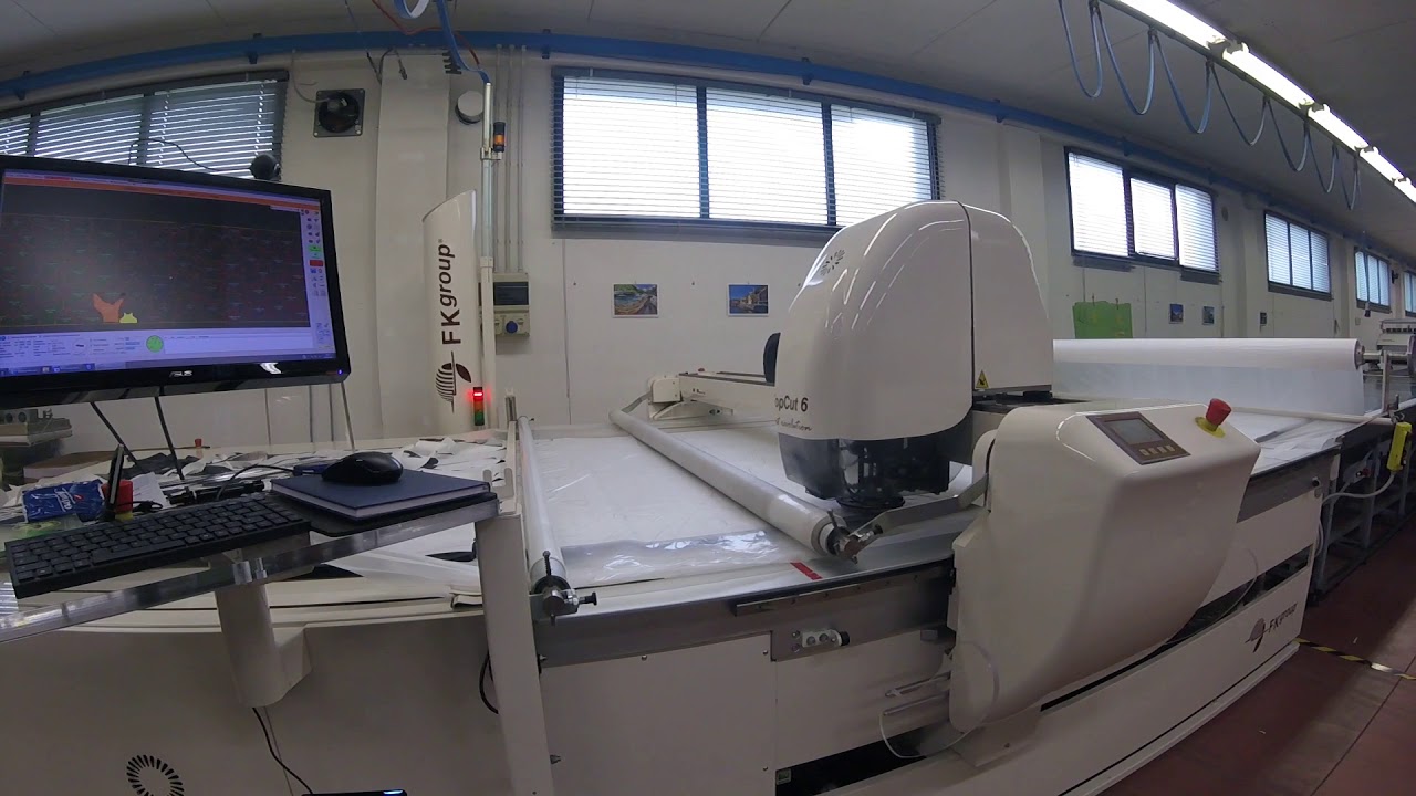 Stesura e taglio automatico