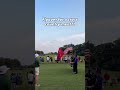Flyover to kick off a XC meet!