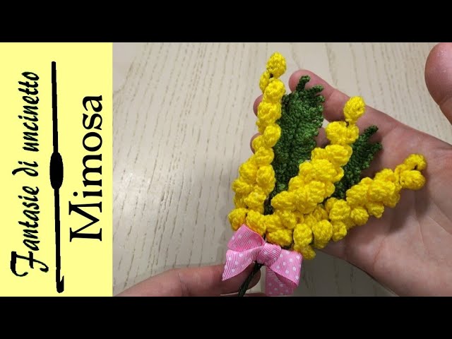 Kalinka Mimosa Flower Crochet Sweater