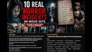 10 Cursed Horror Movies With Disturbing Real-Life Incidents | Horror Movies | Real Horror Stories