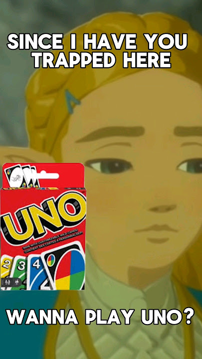 That Time Zelda & Ganon Played UNO #shorts
