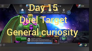 General Curiosity/ Defeat a villian who teleported aboard Gamma Flight's orbital base #mcoc