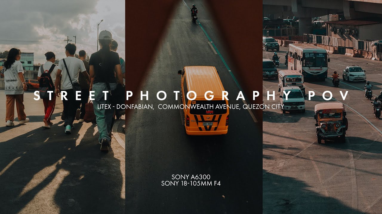 QUICK POV STREET PHOTOGRAPHY || Sony a6300 + Sony 18-105 f4