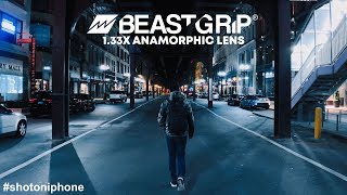 #Shotoniphone with Beastgrip 1.33X Anamorphic Lens
