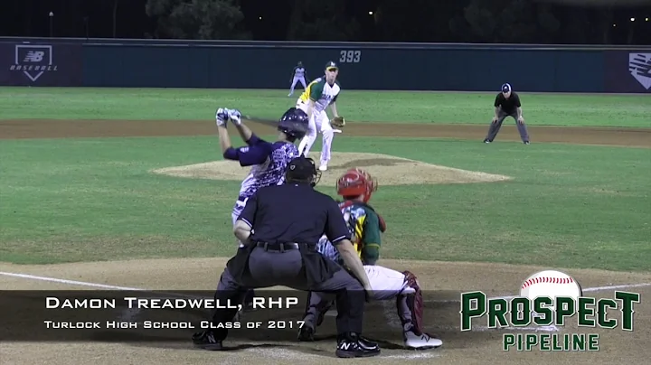 Damon Treadwell Prospect Video 2, RHP, Turlock Hig...