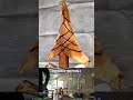 Making a Christmas tree #woodprocess #woodskills #woodworkingdaily