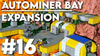 Auto-miner Bay Expansion - Solo Survival #16 (Space Engineers)