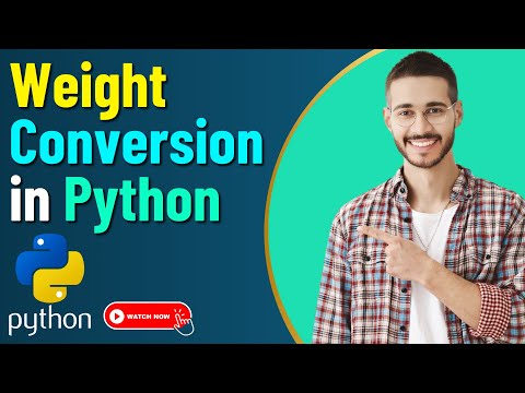 Python Projects | Weight Converter in Python Tkinter GUI Application