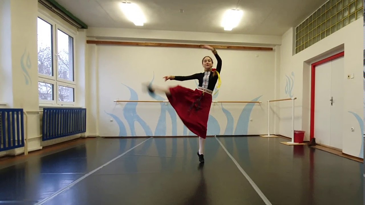 Andrea Šrámková - Hungarian dance - Ballet Petit (Hradec Králové)