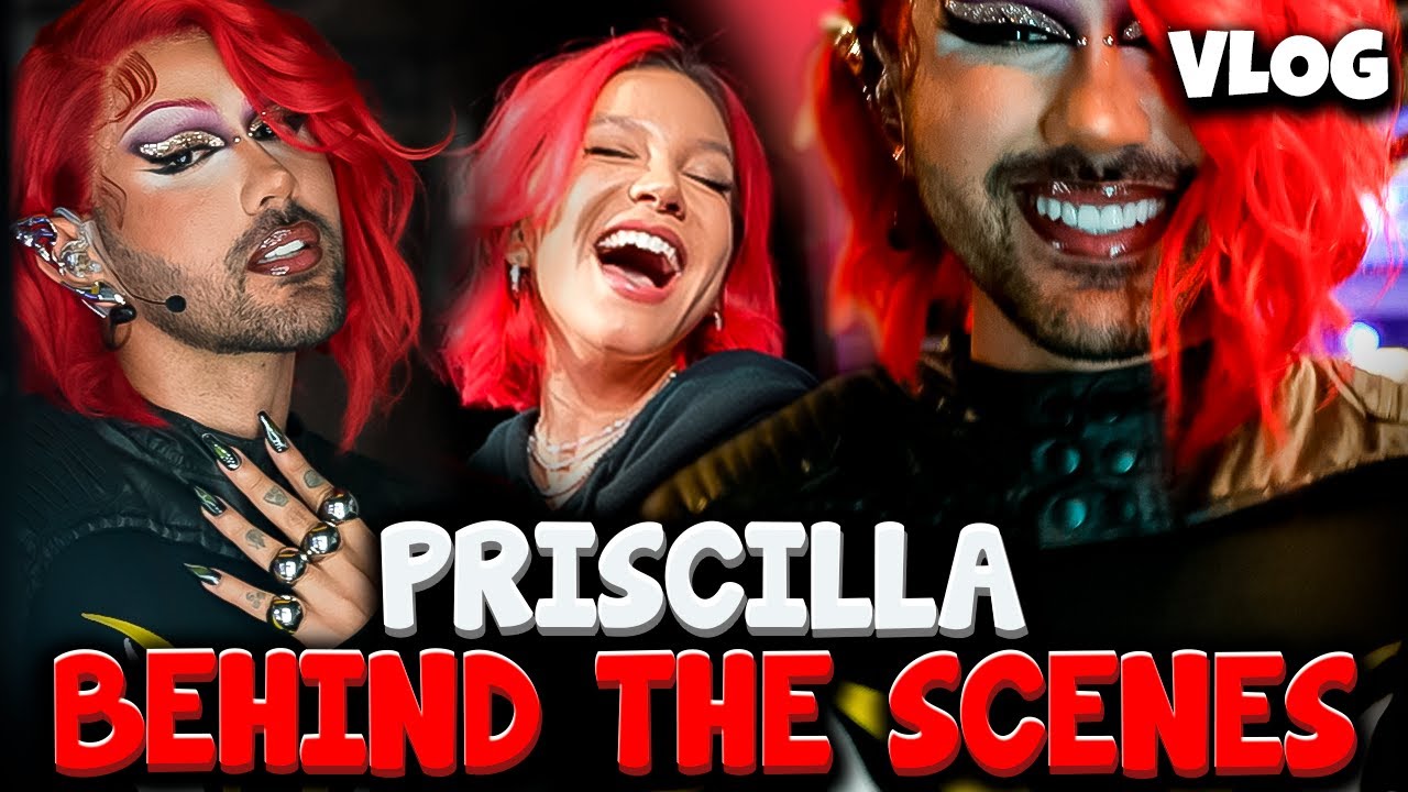 BEHIND THE SCENES EP2: Metamorfose Musical com PRISCILLA 💋 | VLOG - Samira Close