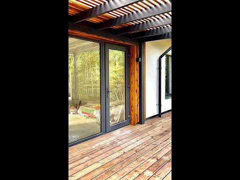 Видео: Современный монолитный дом с рамкой Андреа Олива Architetto