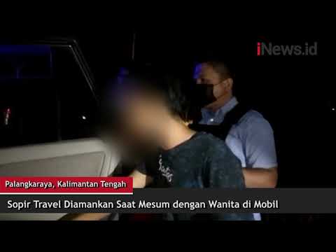 Mesum dalam Mobil, Sopir Travel Diamankan di Palangkaraya