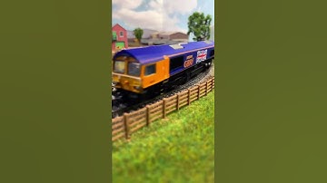 Hornby Class 66 Pulling a Coal Train