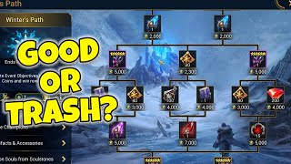 Pleased or Pissed off Winter's Path Event in Raid Shadow Legends