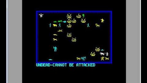 Chaos The Battle Of Wizards - ZX Spectrum - emulador ZXSpin 0.666 - testeado Windows 7 x64