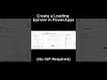 PowerApps Form Submit Loading Animation (Step-by-Step)  #powerapps #microsoftoffice