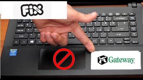 FIX Gateway Notebook MOUSE Touchpad Not Working (Ultra Slim Laptop Creator Series FHD Trackpad Stop