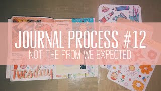 Journal Process in Hobonichi A6 | Stickering, Memory-keeping, Creative Journaling