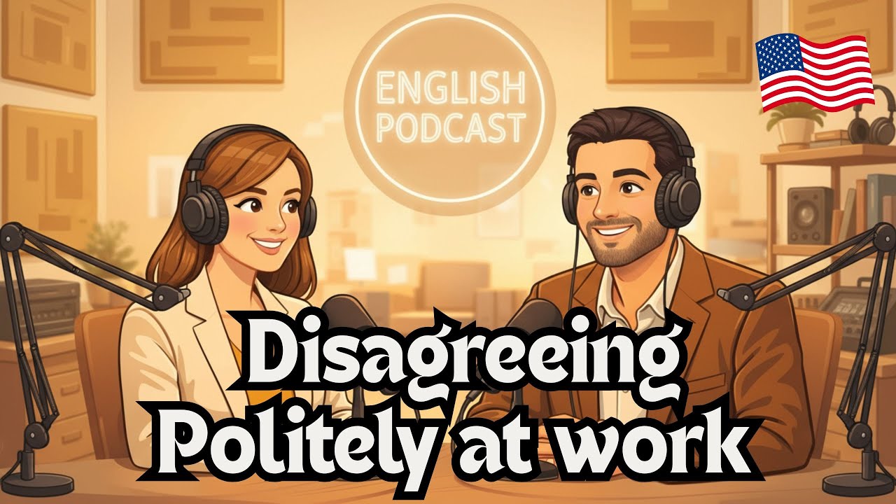 Как вежливо выразить несогласие на работе на английском языке | ✅ Подкаст на английском языке