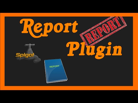 Report System | Minecraft Plugin Tutorial [HD] [1.10] Spigot Plugin