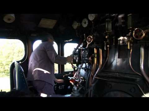 Sir Nigel Gresley over the Settle-Carlisle from th...