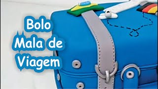 Bolo Maleta de Maquiagem - Delicias Caseiras Festas e Eventos