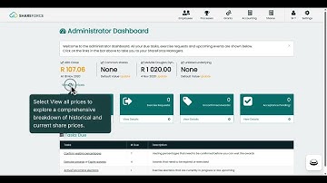 The Administrator Dashboard