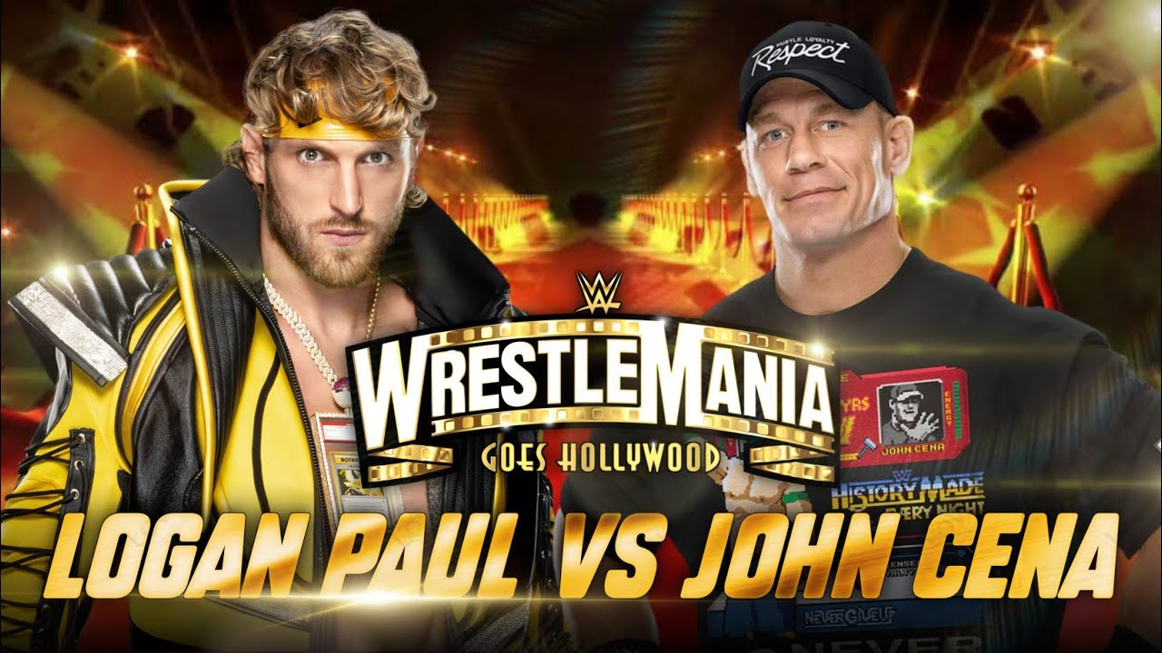 John Cena Vs Logan Paul At WrestleMania 39💥 WWE Show/PPV In India
