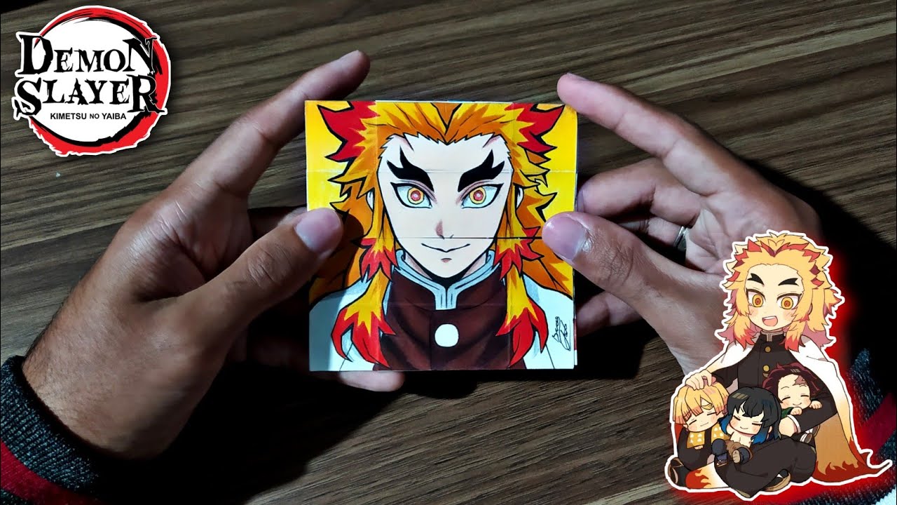 Demon Slayer Brasil - Com base nessa imagem, desenhe um personagem de  Kimetsu. /Rengoku