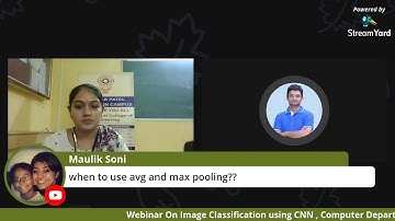 Webinar on Image Classification using CNN