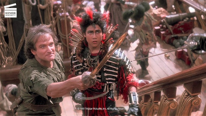 HOOK (1991) – Peter Meets Rufio & The Lost Boys 