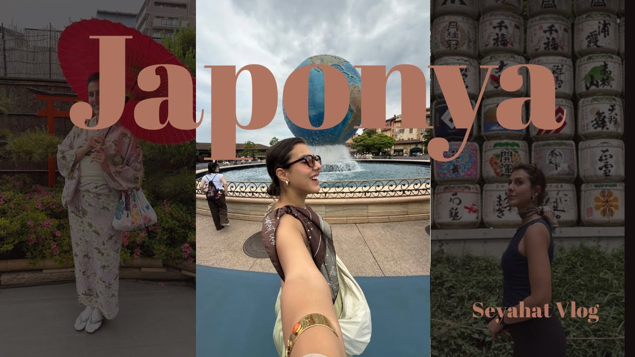 vlog•tokyo disneysea, çay seremonisi, mei tapınağı, harry potter ve eve dönüş #4