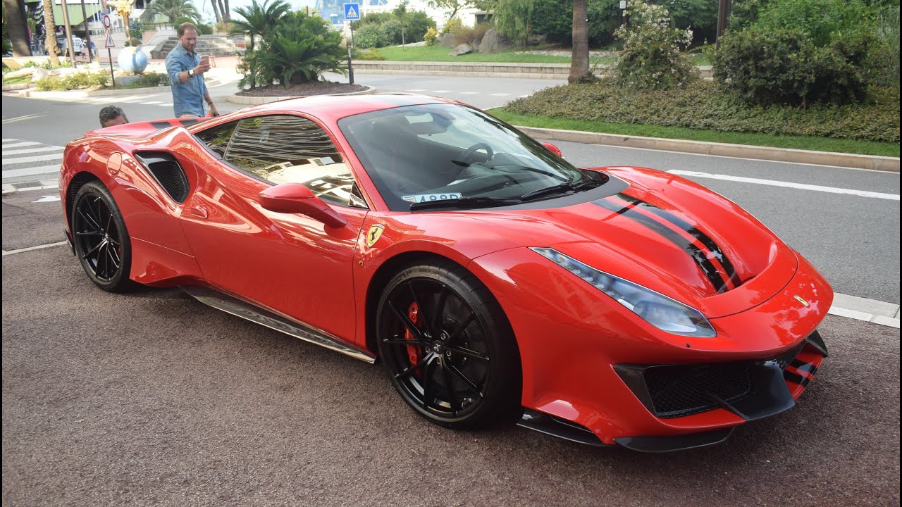 pix Charles Leclerc Ferrari 488 Pista charles leclerc picks up the first 488 pista delivered in monaco