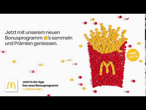 myMcDonald’s: das neue Bonusprogramm: jetzt in der McDonald's App