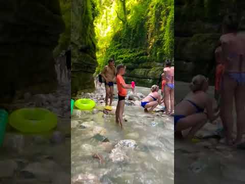 Каньон Хашупсе, Абхазия🏄‍♂️🌴🍀
