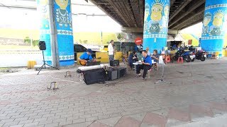 New Taipei Metropolitan Park Live Music Friendly Band ♪♫ Listen and Eat snacks 20191027