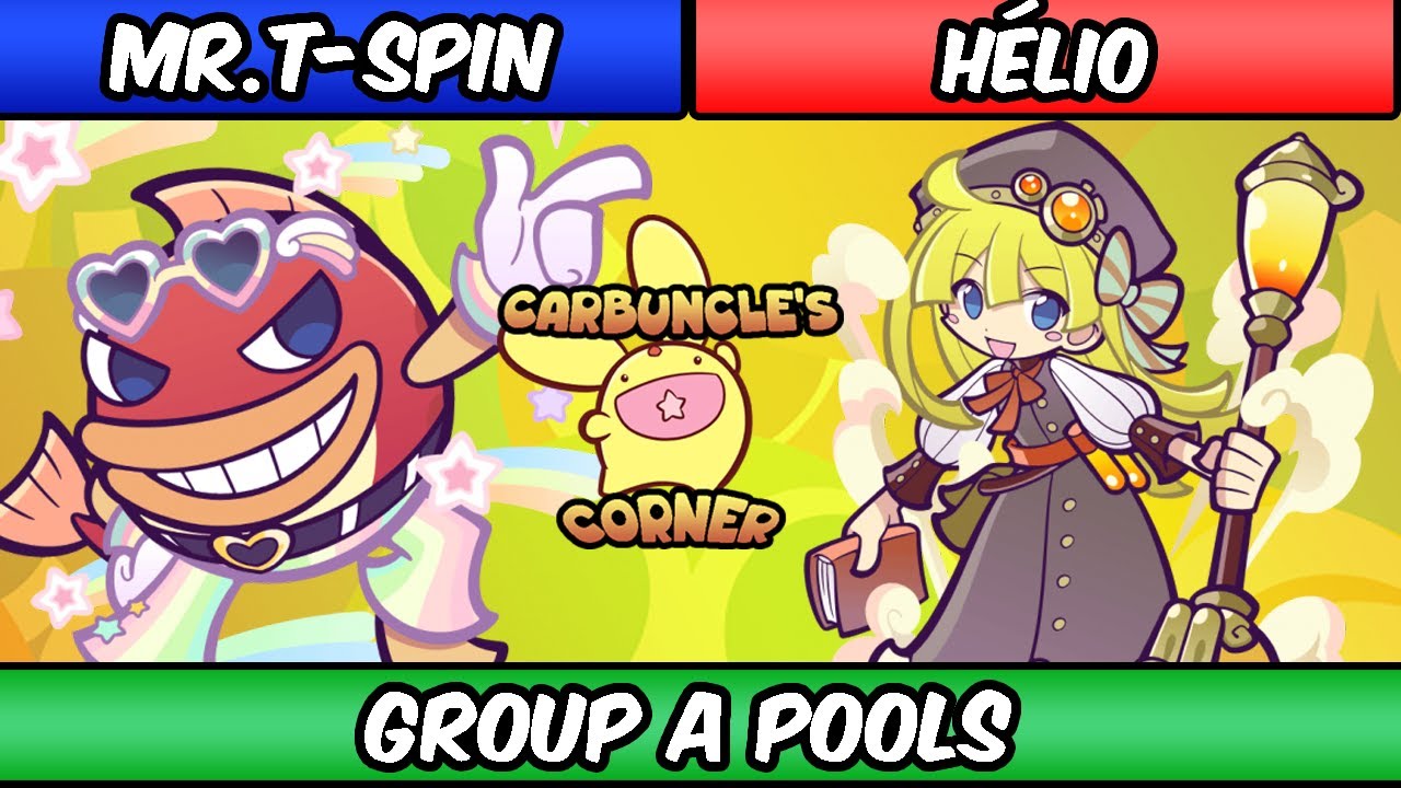 Carbuncle's Corner #1 Group A Pools- Mr.T-Spin (Suketoudara) vs Hélio (Witch) Puyo Puyo Tetris 2