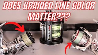 Does Braided Line Color Matter?