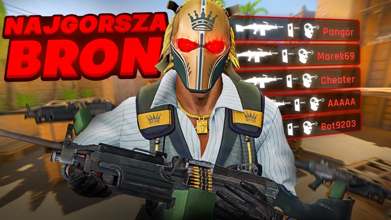 NISZCZE PSYCHE GRACZOM NAJGORSZĄ BRONIĄ W CS2! (M249)