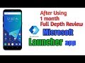 Android microsoft launcher full depth review  the best android launcher ever  best launcher apk