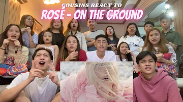 COUSINS REACT TO ROSÉ - 'On The Ground' M/V