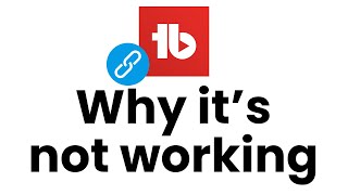 How to fix broken social links in YouTube video descriptions?