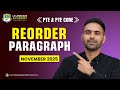 PTE Academic &amp; Core | Reorder Paragraph | Most Repeated Questions November 2025