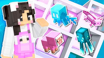 💜Minecraft BUT Every Room is a Different MOB