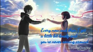 Nightcore//total eclipse of my heart (switching vocals) lyrics