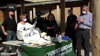 Fountaindale Public Library 25th Anniversary Time Capsule Opening